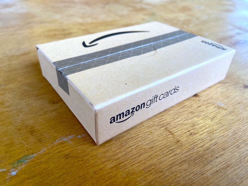 Amazonギフト券ボックスタイプスマイルボックス側面