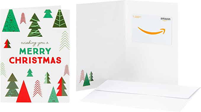 Amazonギフト券グリーティングカードメリークリスマス